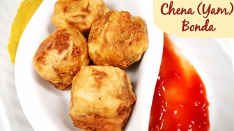 Yam dumplings / Chena bonda